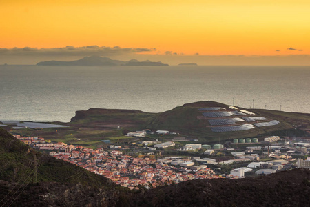 葡萄牙马德拉岛 Canical 市和波尔图
