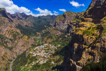 高山景观马德拉葡萄牙