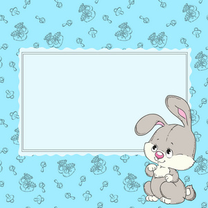 拨浪鼓壁纸可爱的贺卡与兔子照片