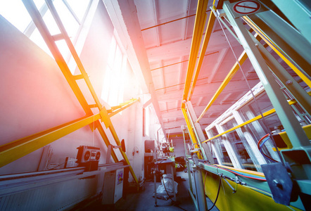 详细说明工业设备.背景照片