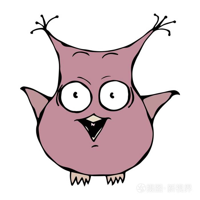 可爱搞笑吓疯了疯了疯了猫头鹰鸟.