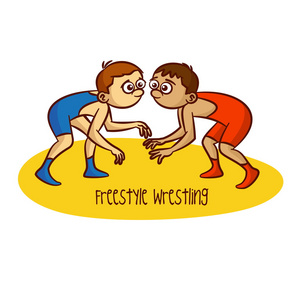 运动.自由式摔跤照片