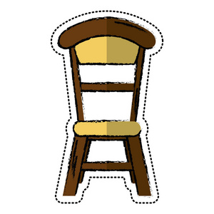卡通木椅复古设计