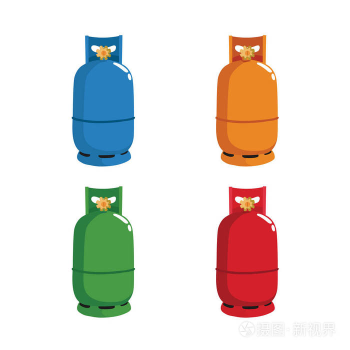 气罐矢量采集设计,气罐矢量集设计