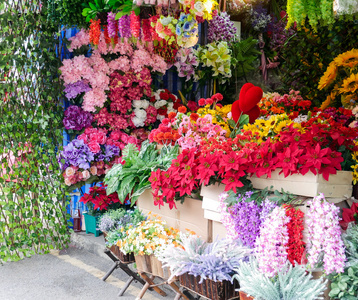 美丽的鲜花店