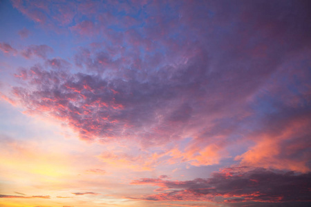 戏剧性的自然 cloudscape