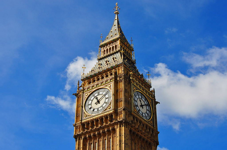 单色大奔伦敦大本钟, 伦敦英国照片