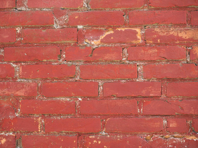 红砖墙壁有用作为背景