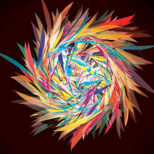 抽象画花卉图片-抽象画花卉素材-抽象画花卉插画-摄图新视界