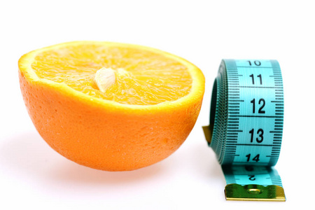 橙片用卷尺，对抗多余的重量概念