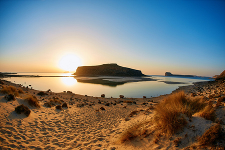 balos 海滩克里特岛