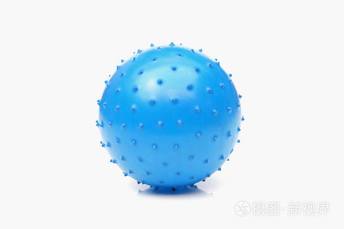 蓝色有刺的球照片-正版商用图片0r9cbg-摄图新视界