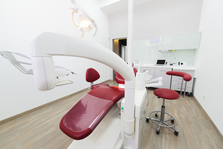 内部的现代牙科诊所图片