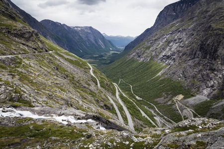 对 trollstigen 和 stigfossen挪威风景路线的看法