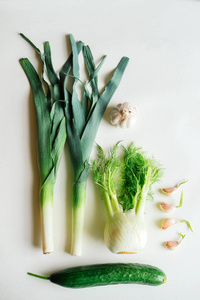绿色蔬菜集合