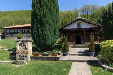 塞尔维亚共和国皮罗特地区中世纪 Temski 修道院全景