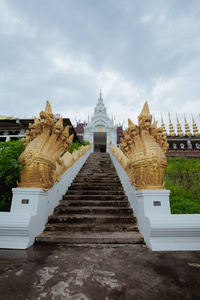 所有北部泰国寺庙是美丽的如笏那 Suton 歌曲 Kontiere 寺庙, Denchai 区, 帕府省, 泰国