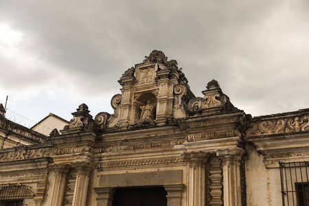 在危地马拉的古代建筑图片