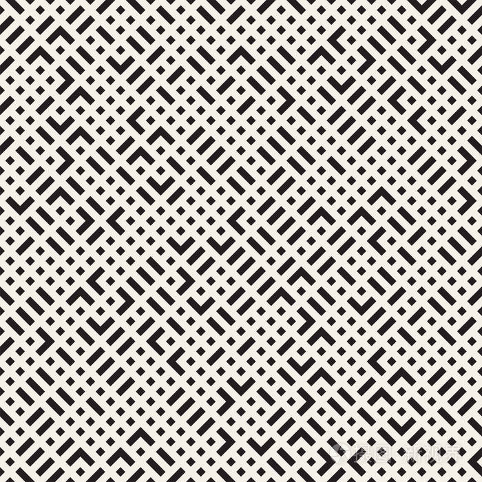 与混沌形状的线性网格.时尚几何格现代设计