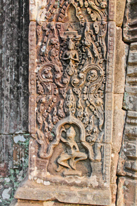 柬埔寨 吴哥城的巴戎寺
