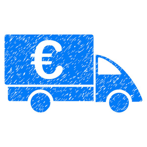 欧元收藏家车垃圾图标图片