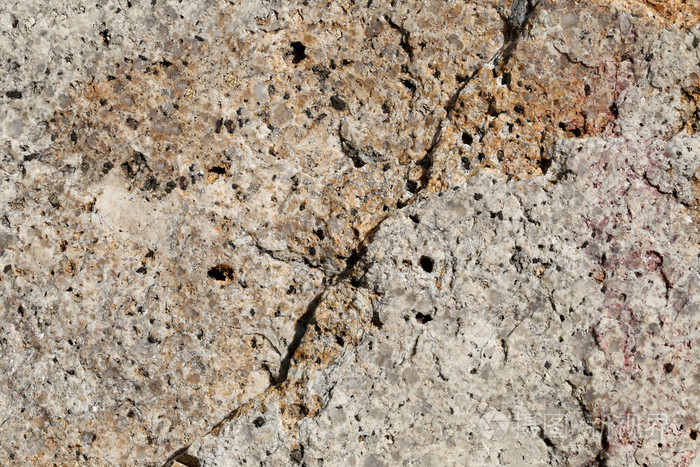 老石头纹理在风化和有自然表面