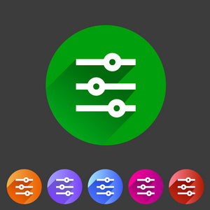 参数标签筛选排序设置图标平 web 标志符号标志标签照片