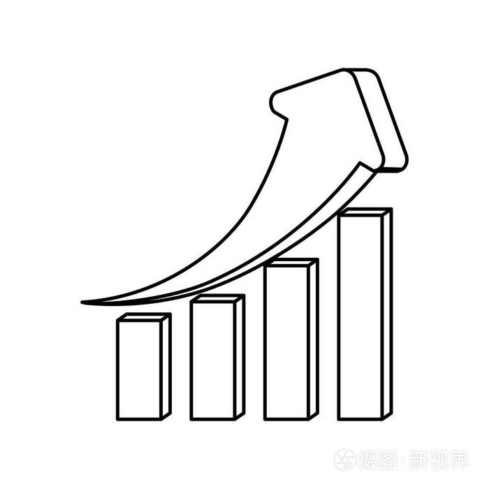 上升的箭头插画-正版商用图片0rcsp3-摄图新视界