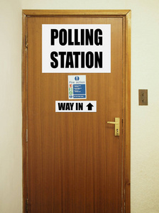 大选投票站