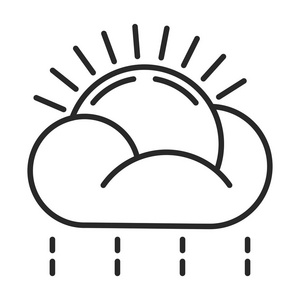 太阳雨图片-太阳雨素材-太阳雨插画-摄图新视界