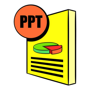 ppt可爱ppt 文件图标卡通照片