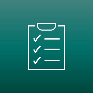 提醒列表待办事项列表图标.清单,任务列表矢量插图在平面样式.