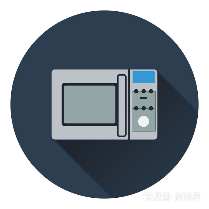 微波烤箱图标