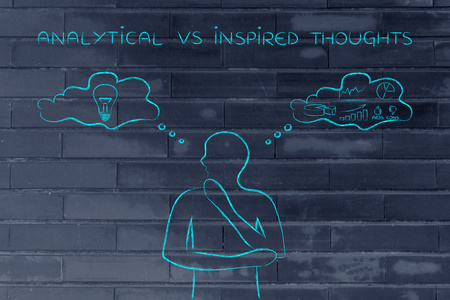 理性vs感性图片