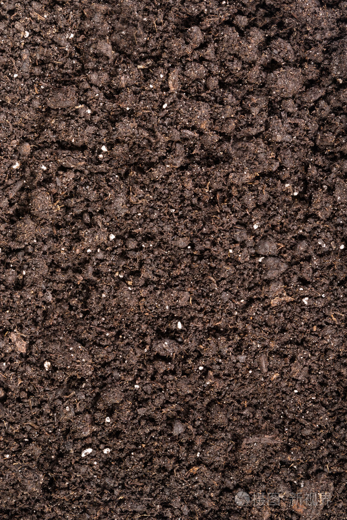 土壤作为背景