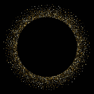 矢量金色闪光点飞溅背景圣诞节, 新年或生日和奢侈品时尚化妆品设计