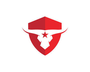 红色摇滚金牛座徽标图片