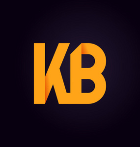 现代 minimalis 初始徽标 Kb