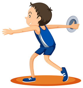 女运动员投掷标枪轮廓图的标枪投掷运动员田径运动员投掷标枪动作序列