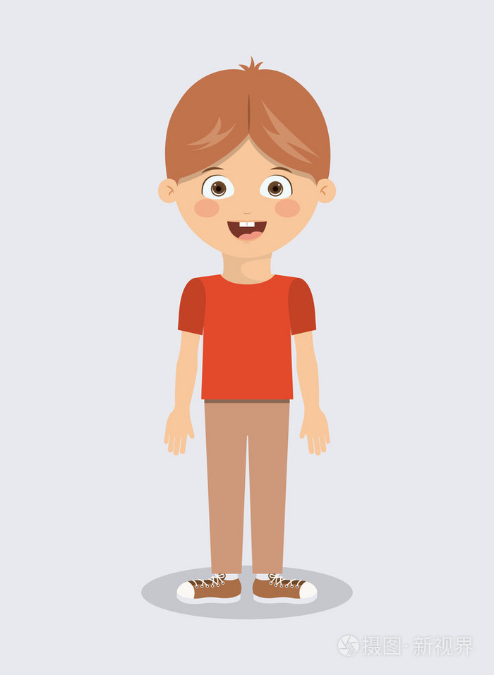 小男孩角色设计