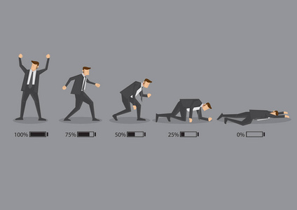 灰色背景下的概念向量卡通插图照片