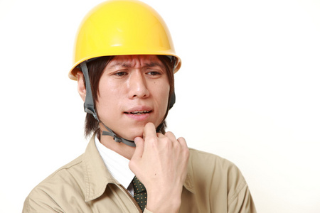 年轻的日本建筑工人担心的东西