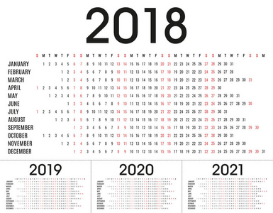 简单到 2018 年，2019 年，到  年，年策划人日历和天日程安排为私人用途和业务