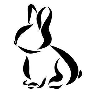 用兔子图案图片
