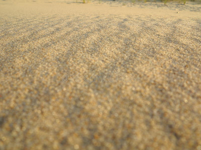 波浪状黄沙纹理背景图片