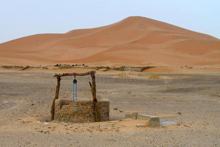 撒哈拉的水井图片