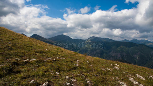 塔特里山风景和长途跋涉