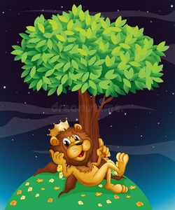 树下的狮子王