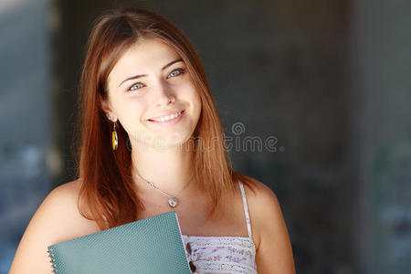 外面的女学生