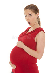 孕妇红衫侧休克